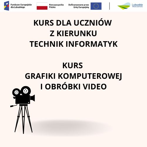 KURS GRAFIKI KOMPUTEROWEJ I OBRÓBKI VIDEO