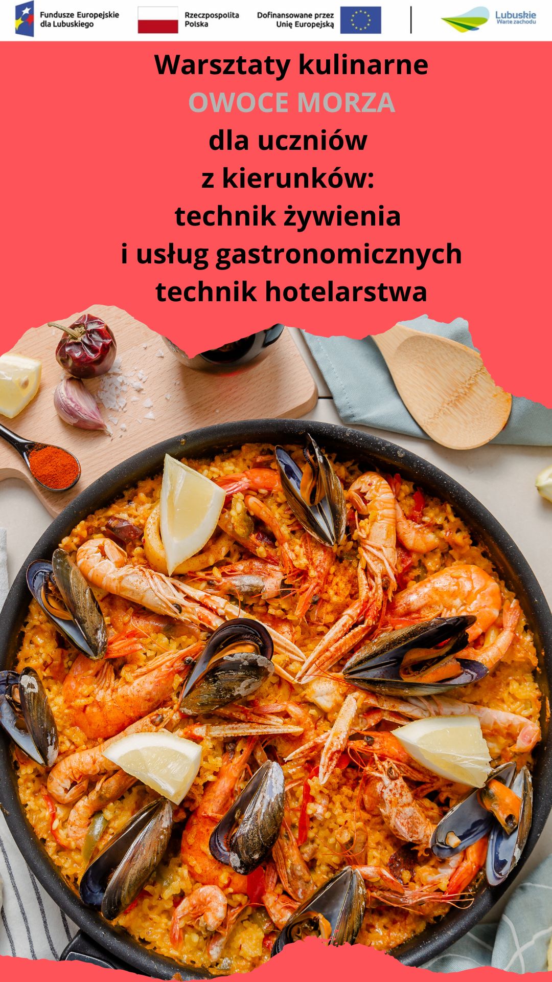 WARSZTATY KULINARNE   OWOCE MORZA