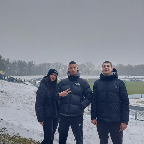 ECKZIU na meczu Cariny